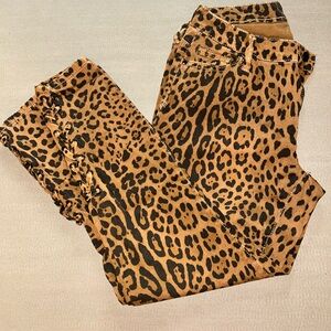 Bold Elements Jaguar Print Skinny Jeans